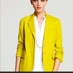 Vince yellow blazer size 4
